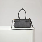 Prada Suede Tote Bag | Grey