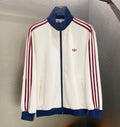 adidas Firebird Track Jacket | Burgundy & Navy