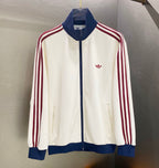 adidas Firebird Track Jacket | Burgundy & Navy