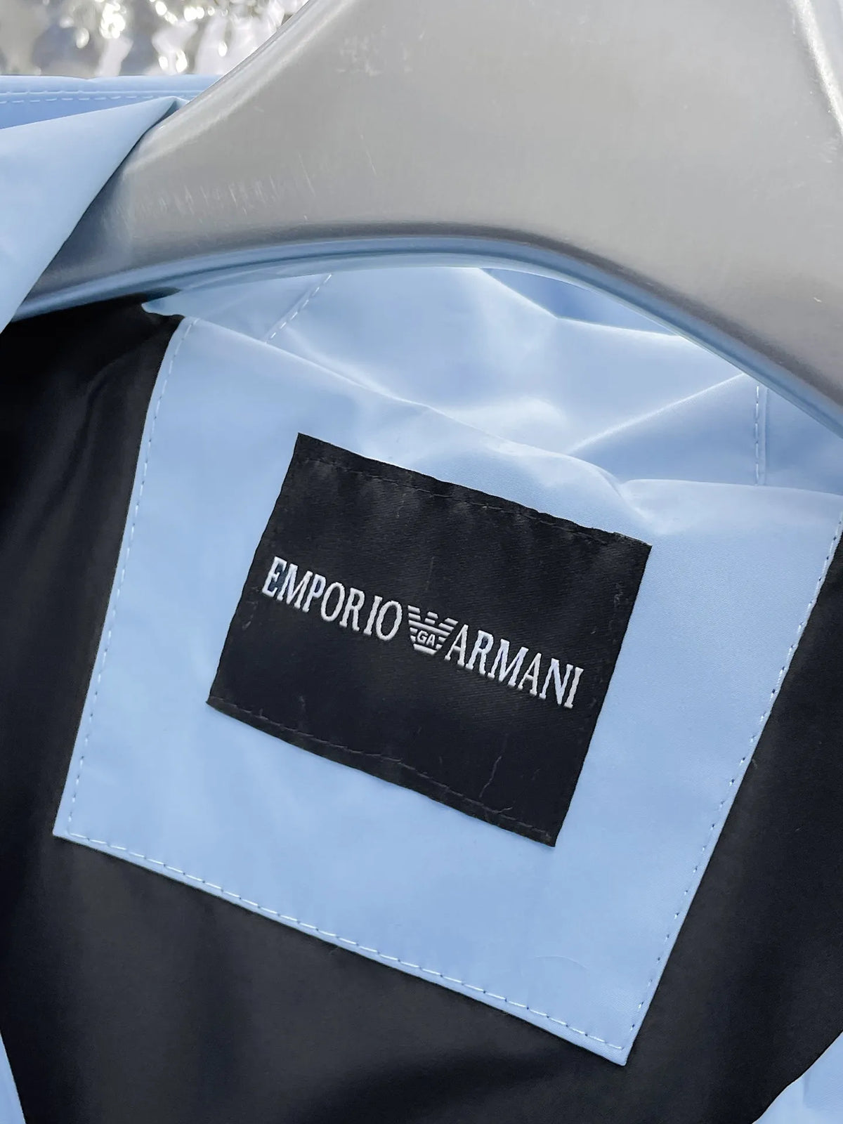Emporio Armani Lightweight Jacket | Ice Blue