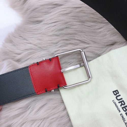 Burberry Reversible Belt | Black & Red