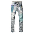 Purple P001 | Painted Grey