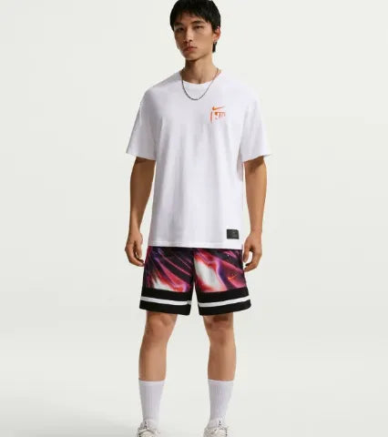 Nike Sportswear T-Shirt | White & Orange