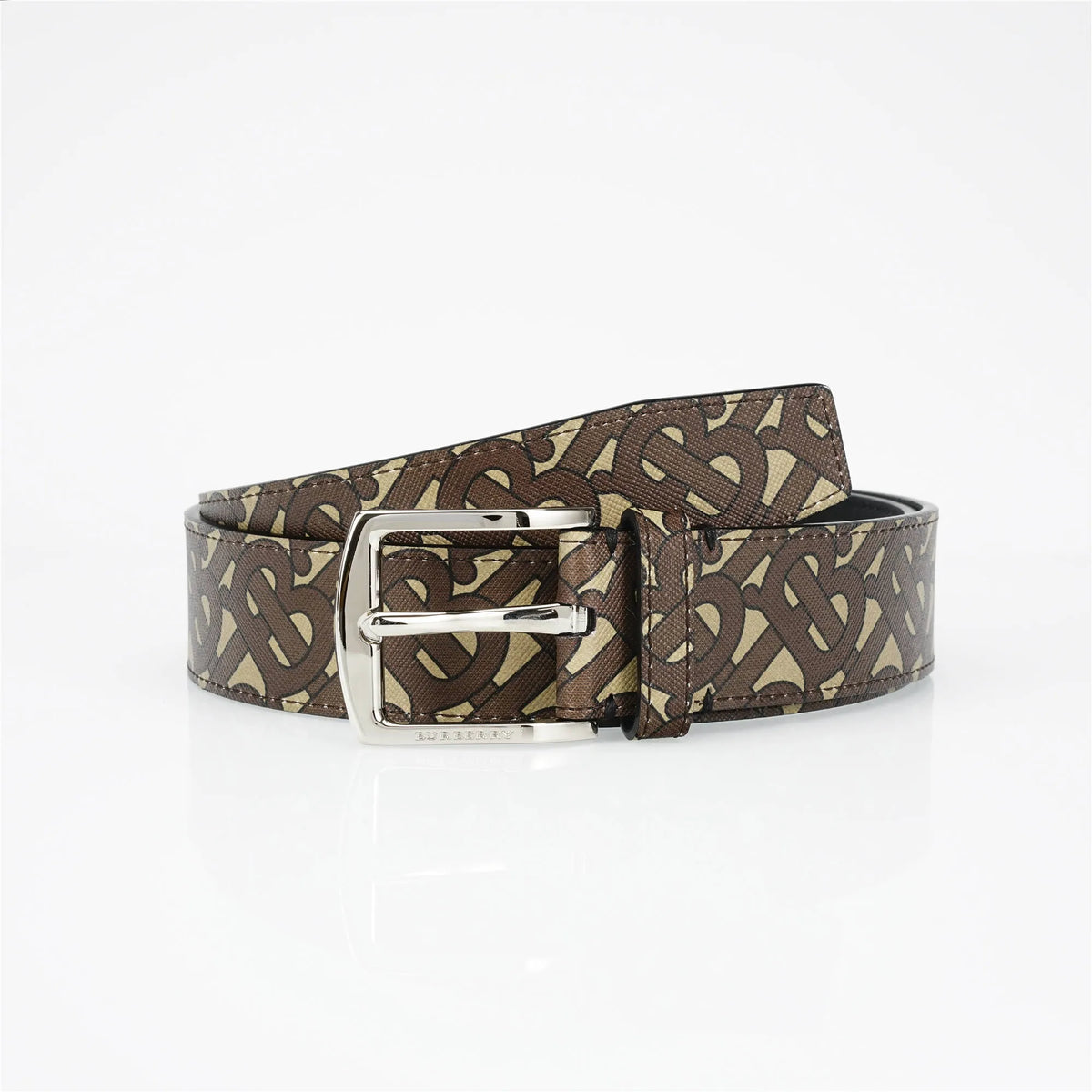 Burberry TB Monogram Belt | Brown