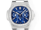 Patek Philippe Nautilus Perpetual Calendar | Blue & White Gold