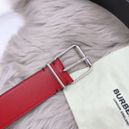 Burberry Reversible Belt | Black & Red