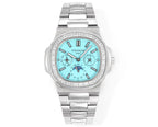 Patek Philippe Nautilus Perpetual Calendar | Tiffany Blue