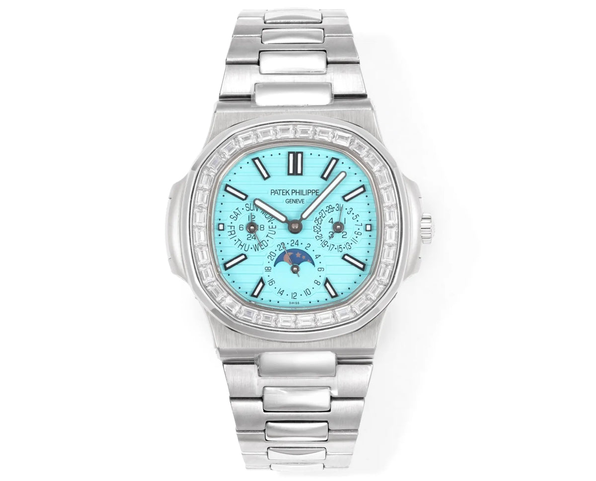 Patek Philippe Nautilus Perpetual Calendar | Tiffany Blue
