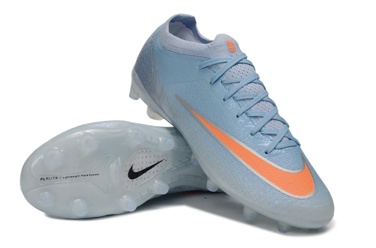 Nike Mercurial | Light Blue & Orange
