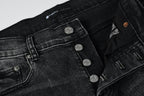 Purple P001 | Black Distressed