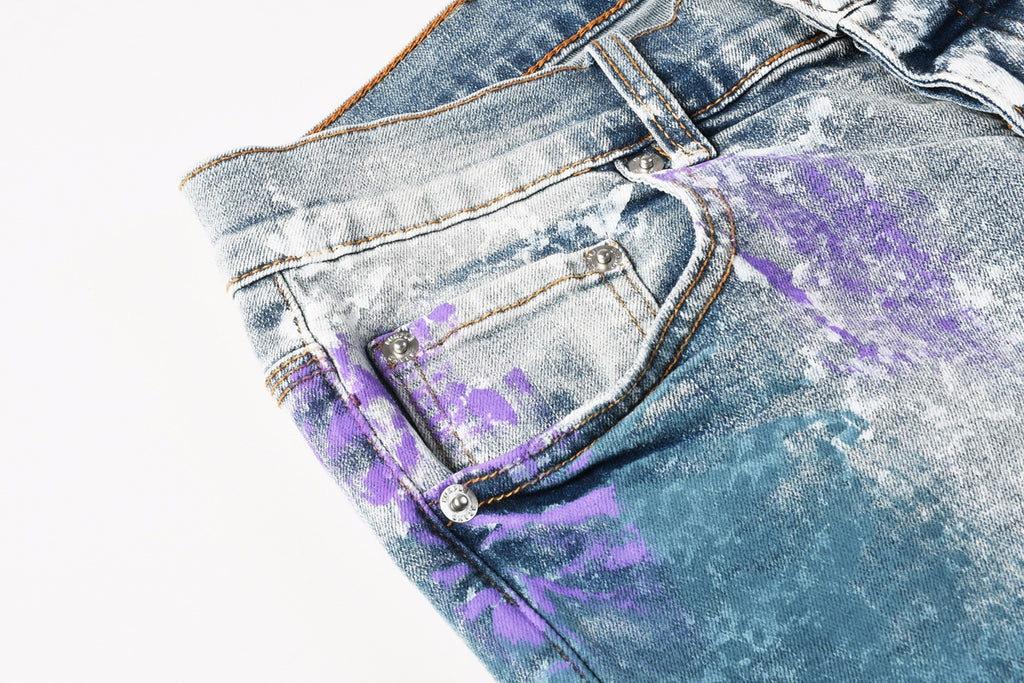 Purple P001 | Painted Grey