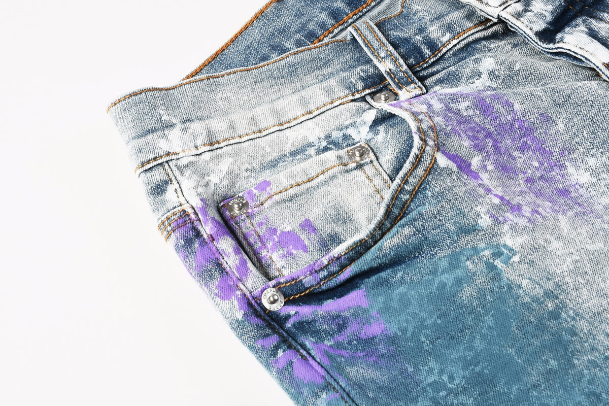 Purple P001 | Painted Grey