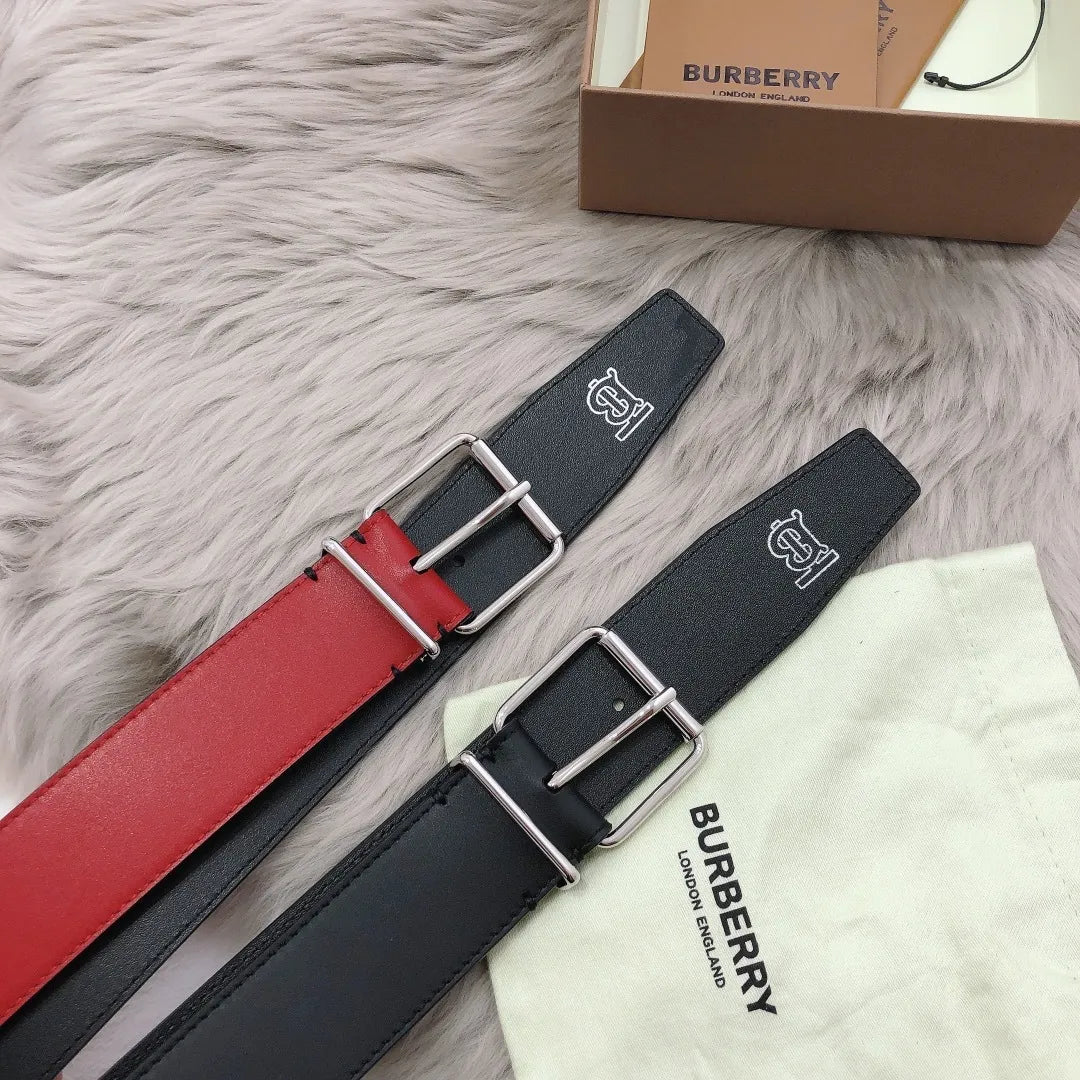 Burberry Reversible Belt | Black & Red