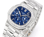 Patek Philippe Nautilus Perpetual Calendar | Blue & White Gold