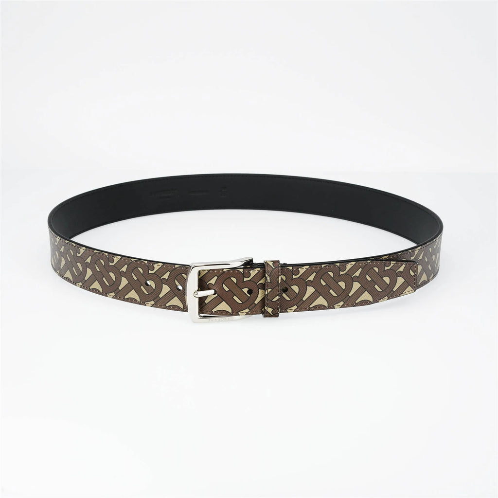 Burberry TB Monogram Belt | Brown