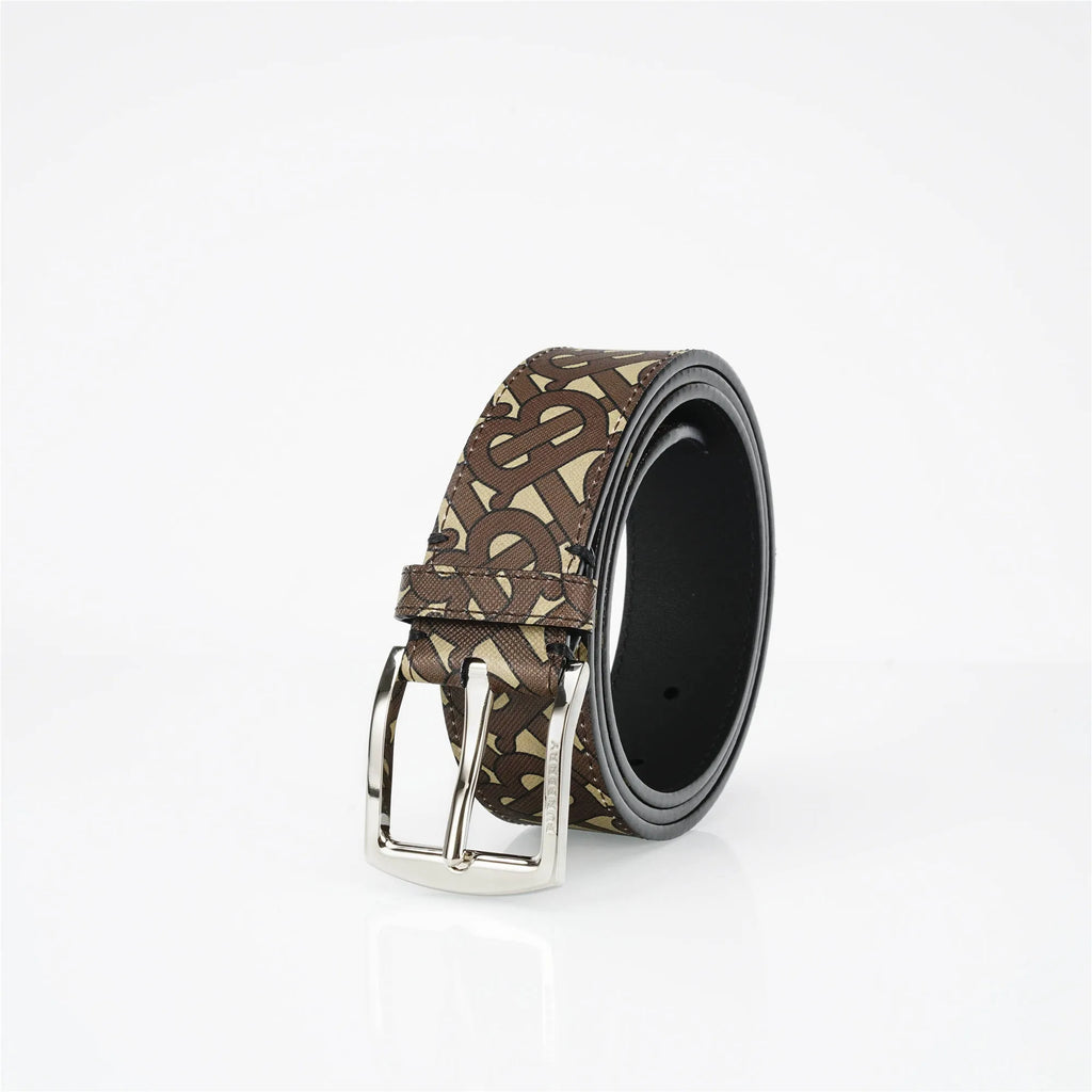 Burberry TB Monogram Belt | Brown