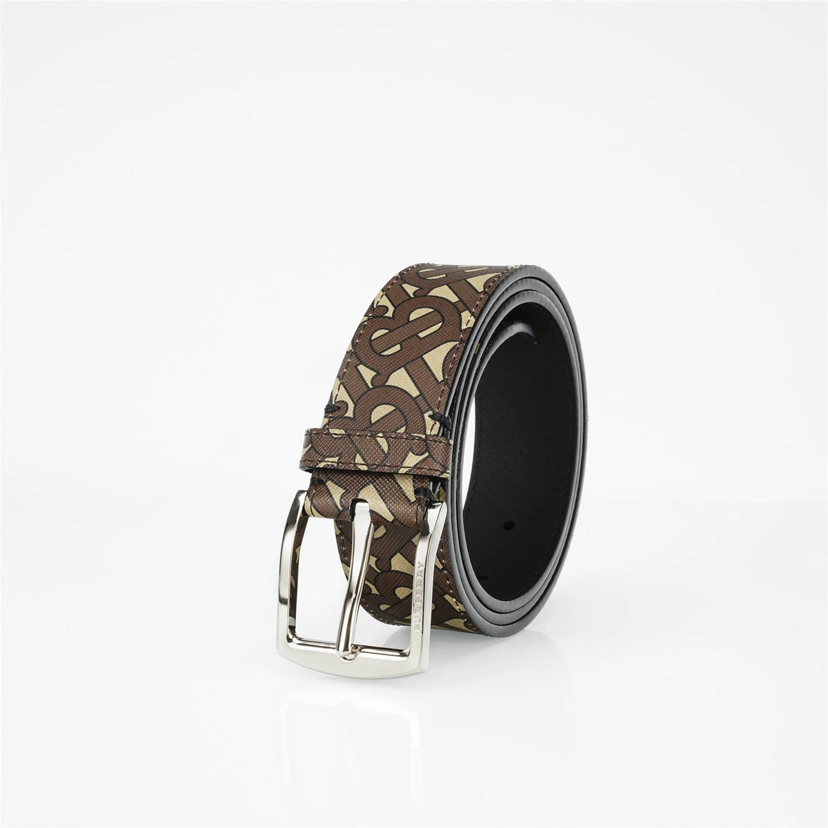 Burberry TB Monogram Belt | Brown
