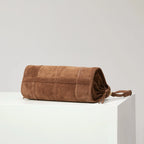 Prada Suede Tote Bag | Brown