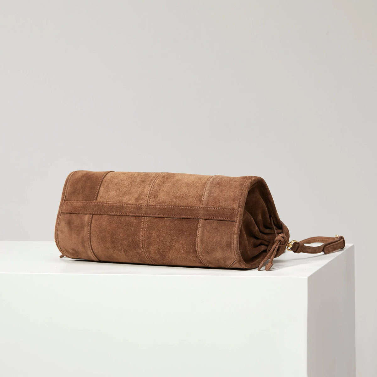 Prada Suede Tote Bag | Brown