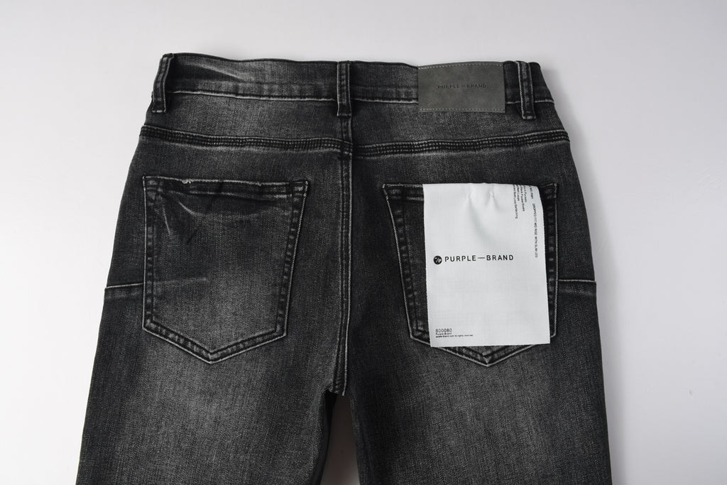 Purple P001 | Black Distressed