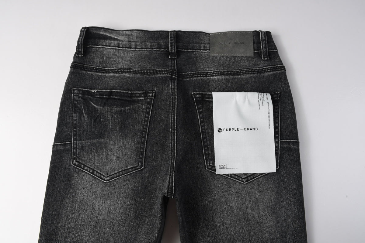 Purple P001 | Black Distressed