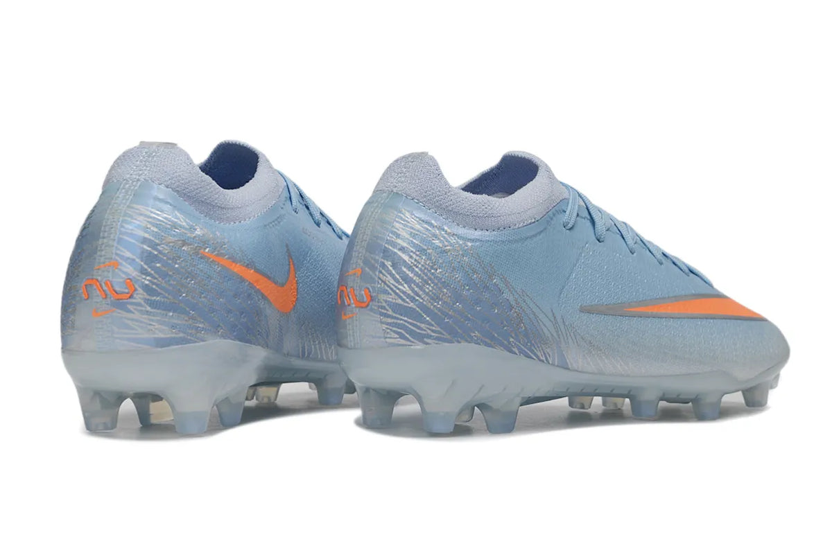 Nike Mercurial | Light Blue & Orange