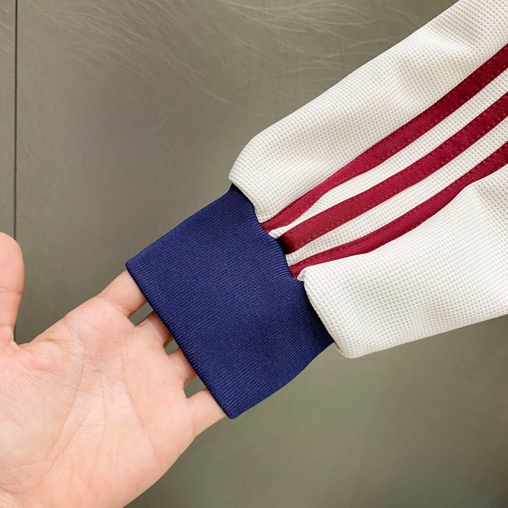 adidas Firebird Track Jacket | Burgundy & Navy