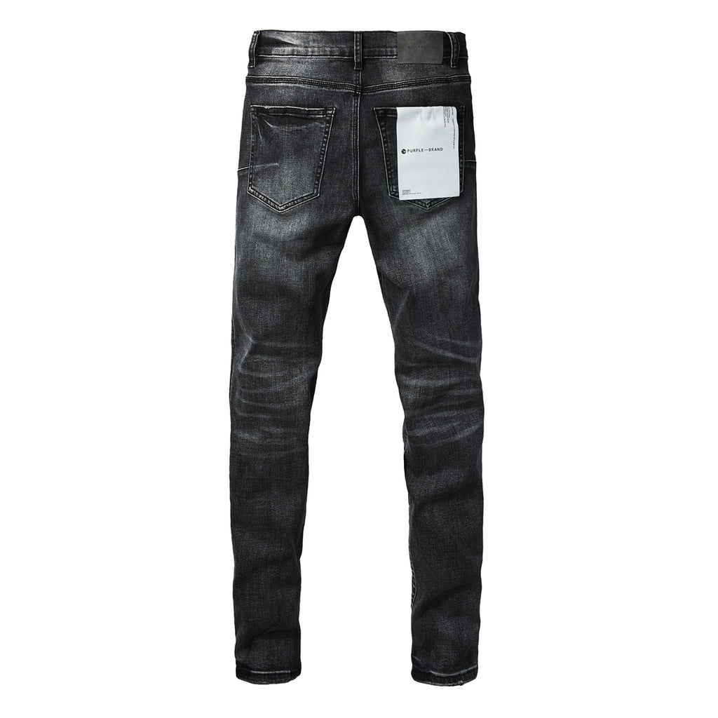 Purple P001 | Black Distressed